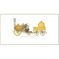 DaVinci Karnet G05 41A 033 + koperta Parow�z 12x23 cm