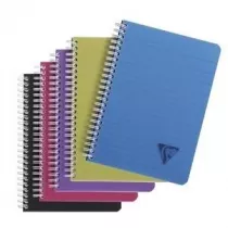 Clairefontaine Koonotatnik A5 PP Intensive mix linia 90 kartek 5 szt.