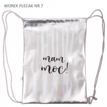 Pajacyk Worek plecak Mam moc!