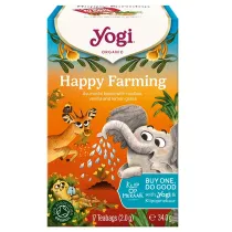 Yogi Tea Herbatka happy farming 17 x 2 g Bio