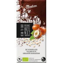 Meybona Czekolada mleczna z orzechami laskowymi 80 g Bio