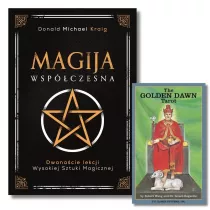 Pakiet: Magija wspczesna. Dwanacie lekcji wysokiej sztuki magicznej, Golden Dawn Tarot, Tarot Zotego Brzasku