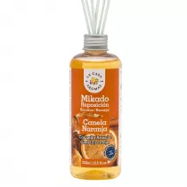 La Casa de los Aromas Mikado Reposicion olejek zapachowy zapas Cynamon i Pomaracza 250 ml