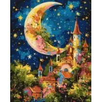 Ideyka Malowania po numerach - Gwiezdny pa�ac 40x50cm