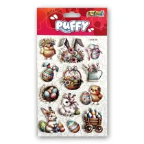 Naklejki Penmate Kolori Puffy PUFE-1004 wielaknocne kurki
