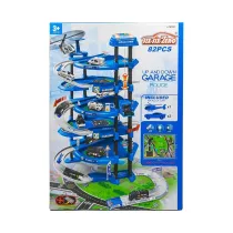 Parking policyjny z mat i akcesoriami 82el wiato / dwik Y101767 Iigroup