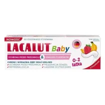 Lacalut Baby Pasta do zbw dla dzieci od 0-2 lat malinowo-bananowa 55 ml