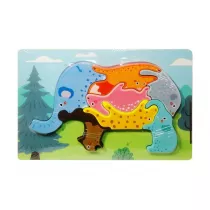 Puzzle drewniane Dzikie zwierz�ta MIX Swede