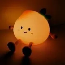 Puckator Lampka nocna LED stojak na telefon brzoskwinia