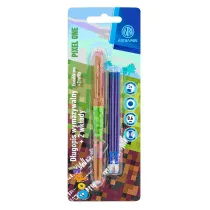 Dugopis wymazywalny Astrapen Oops Pixel One + 2 wkady niebieskie 1szt.mix
