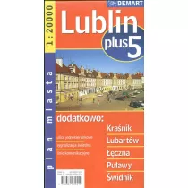 Plan miasta Lublin +5 1:20 000