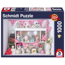 Puzzle 1000 el. Premium Quality. Czas na herbat� Schmidt