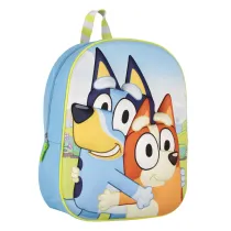 Artesania Cerda Plecak Bluey 3D niebieski 1zamek 25x31x10 2100004870