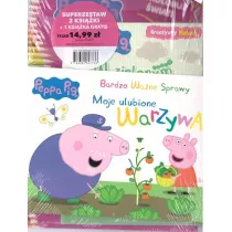 Zestaw 3 ksieczek: winka Peppa