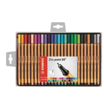 Stabilo Cienkopis Point 88 etui, 25 sztuk