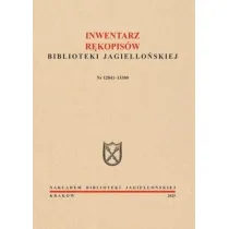 Inwentarz r�kopis�w BJ. Nr 12841-13300