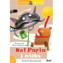 Czytamy bez mamy. Kot Papla i mleko