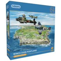 Puzzle 500 Skrzyd�a nad Portland Anglia 113736 Gibsons