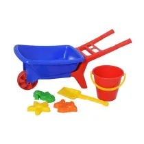 Taczka 56cm z akcesoriami mix Plasto