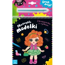 Niezwyke modelki. Zdrapywanka z rysikiem