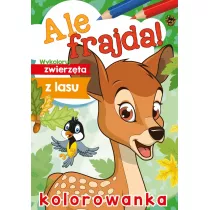 Ale frajda! Wykoloruj zwierzta z lasu