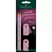 Faber-Castell O��wek + gumka + temper�wka 2 szt.
