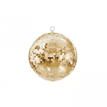 PartyDeco Dekoracja wisz�ca Kula Disco z�oty 30cm