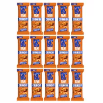 BeRaw Baton Crunchy Peanuts & Caramel Zgrzewka 15 x 40 g