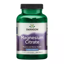 Swanson Cytrynian Magnezu Suplement diety 240 tab.