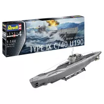 German Submarine Type IX C/40 U190 Revell