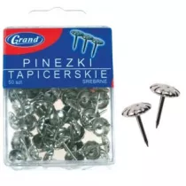 Kw Trade Pinezki tapicerskie srebrne 50 szt.
