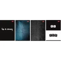 Unipap Zeszyt A5/60K linia After Dark (10szt)
