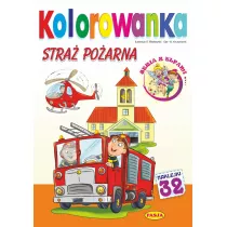 Stra� po�arna. Kolorowanka