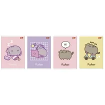 Unipap Zeszyt A5/60K kratka laminowany Pusheen (10szt)