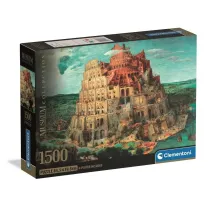 Puzzle 1500 el. Museum Bruegel, The Tower Of Babel Clementoni