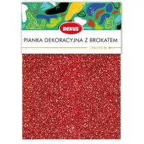Beniamin Zestaw pianka dekoracyjna brokat A4 5 kolorw