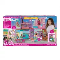 Barbie wakacyjny domek umeblowany Mattel