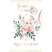 Armin Style KARNET ROCZNICA SLUBU 140X215 Z KOP AS KP-282 FO