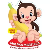 Zwierzakowe kolorowanki. Ma�pka Martusia