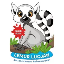 Zwierzakowe kolorowanki. Lemur Lucjan