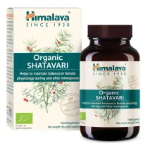 Himalaya Organic Shatavari suplement diety 60 kaps.