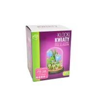 Klocki kwiaty - niebieskie tulipany pod kloszem, 558 element�w