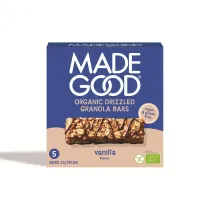 Madegood Batoniki granola crunchy smak wanilia 5 x 24 g Bio