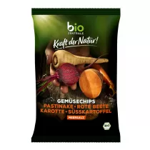 Bio-Zentrale Chipsy warzywne solone bezglutenowe 90 g Bio