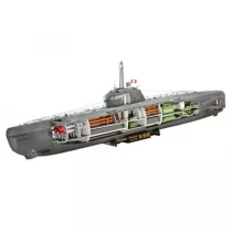 Statek 1:144 U-Boat typ XXI with interior Revell