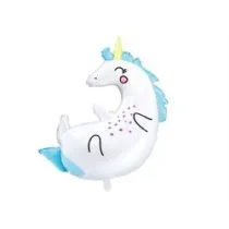 PartyDeco Balon foliowy jednoro�ec 70x75cm