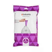 Brabantia Worki na mieci PerfectFit rozmiar C 137945 40 szt.