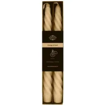 wieca stoowa zakrcona Orange & Basil 2 szt.