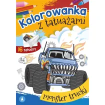 Malowanka A5 Kolorowanka z tatua�ami. Monster trucki SKRZAT 075151
