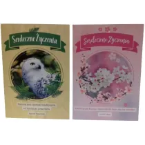 Karnet B6 Serdeczne �yczenia zwierz�ta lub natura mix